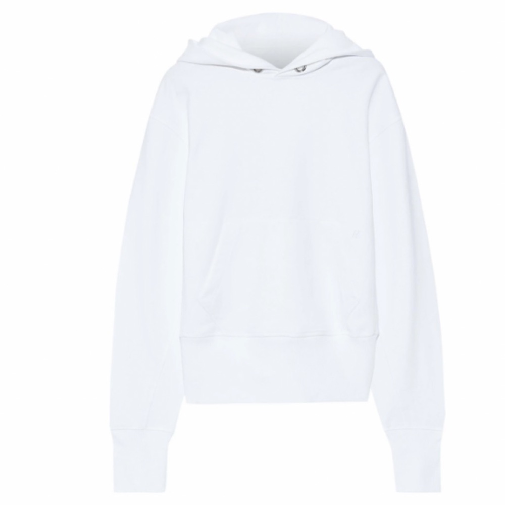 Helmut Lang French cotton terry hoodie